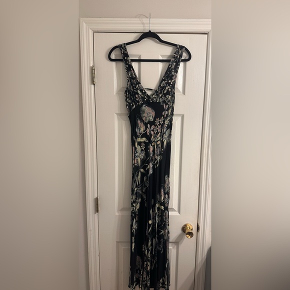 Free People Dresses & Skirts - Intimately by Free People Floral Black Dress
